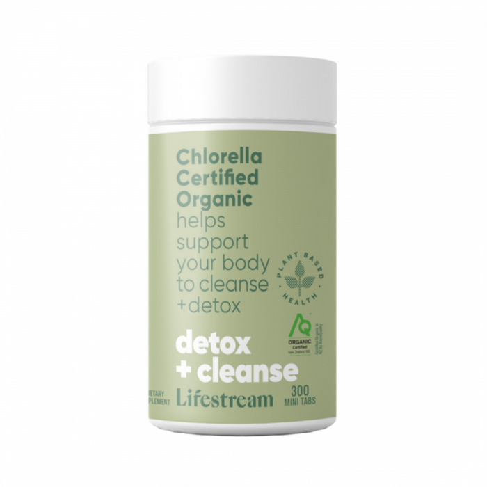 Lifestream Chlorella Certified Organic 300 mini tabs - The Health Shop