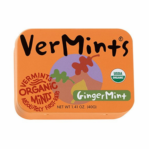 VerMints Organic Mints - GingerMint - The Health Shop