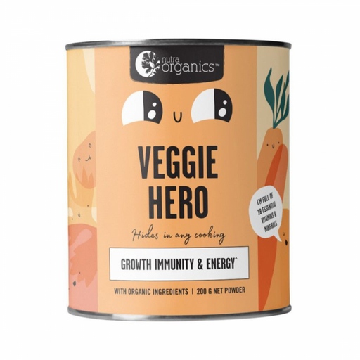 Nutra Organics Veggie Hero 125g - The Health Shop