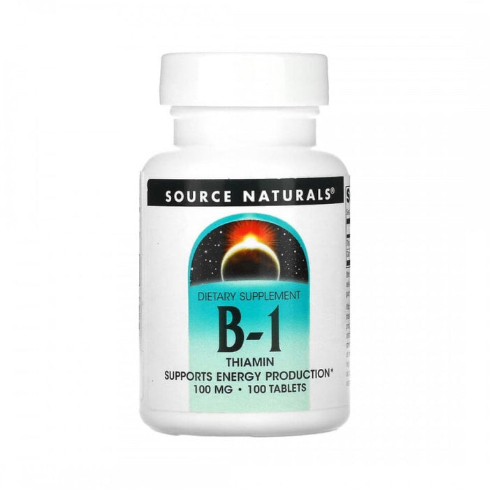 Source Naturals B-1 100mg 100tabs