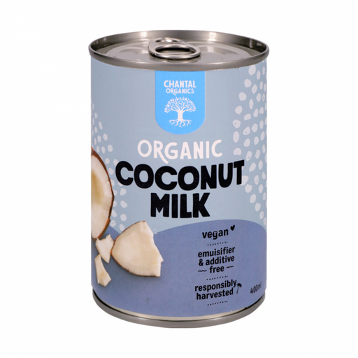 Chantal Organics Coconut Milk 400ml Organic - The Health Shop