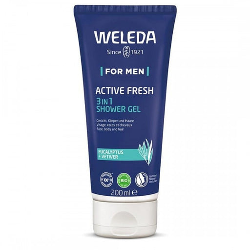 Weleda For Men Active Fresh 3in1 Shower Gel 200ml