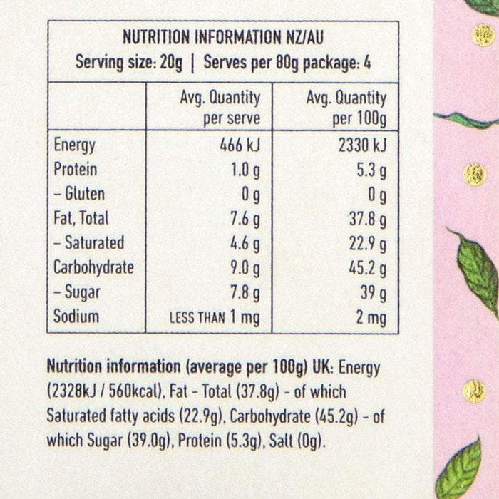Bennetto Raspberries in Organic Dark Chocolate 80g - The Health Shop
