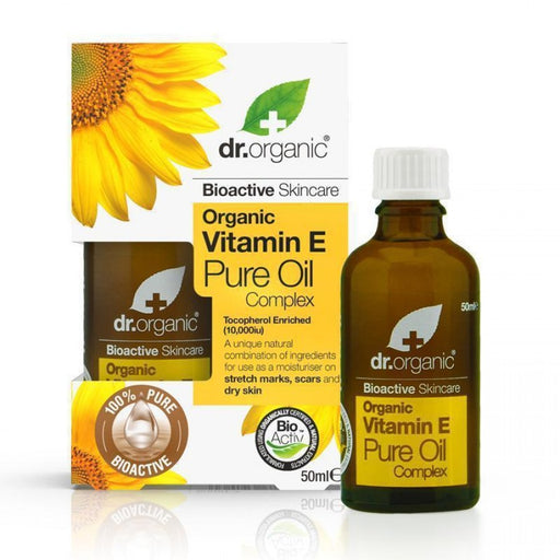 Dr.Organic Vitamin E Pure Oil Complex 50ml - The Health Shop