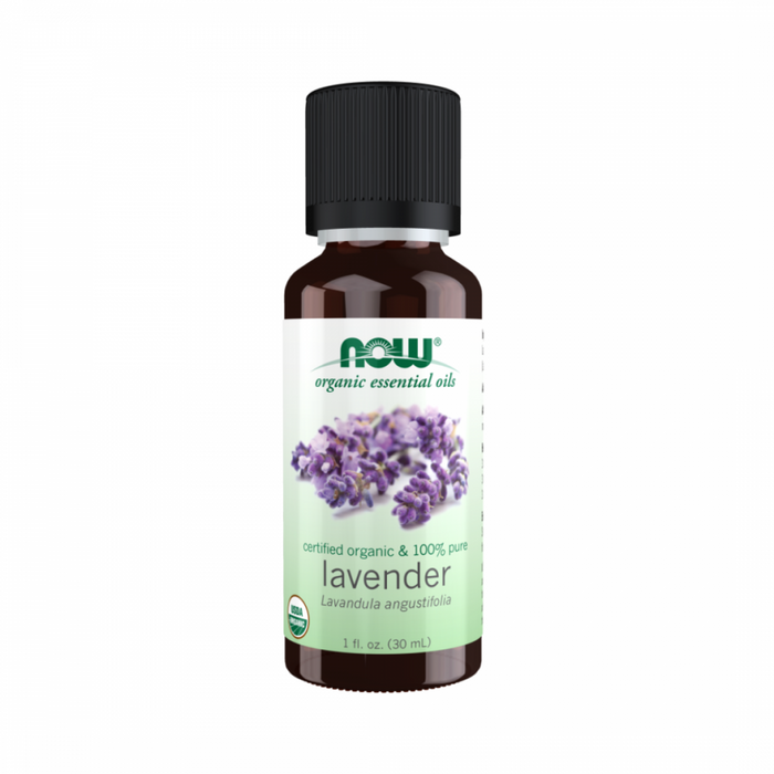 NOW Essential Oil Lavender Organic & 100% Pure 30ml