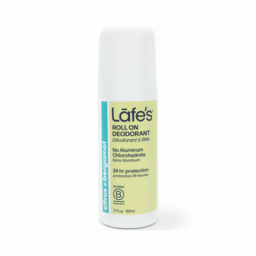 Lafe's Roll On Deodorant, citrus + bergamot - The Health Shop