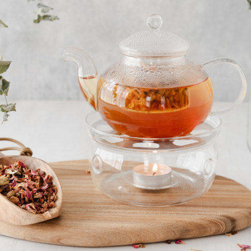 MagicT Glass Teapot and Warmer Set 450cc - The Health Shop