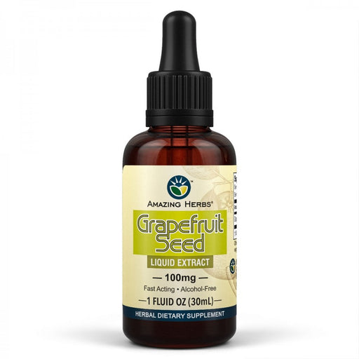 Amazing Herbs Grapefruit Seed Liquid Extract 30ml - The Health Shop