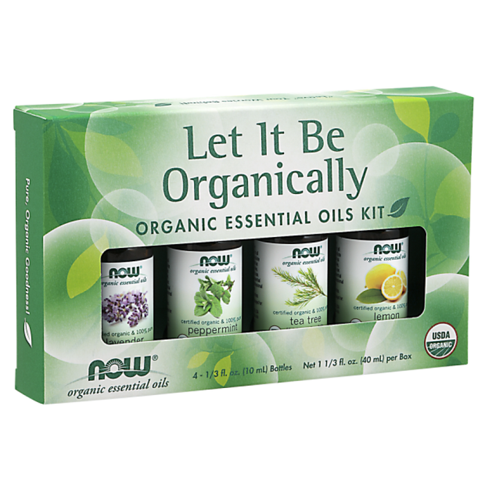 NOW Essential Oil Kit - Let It Be Organically