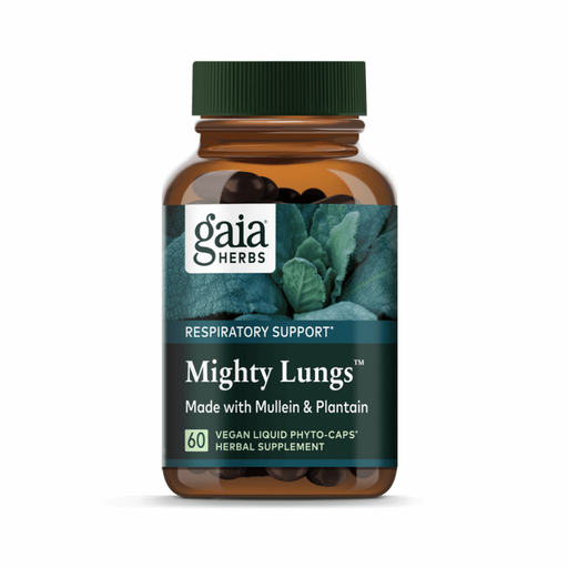 Gaia Herbs Mighty Lungs 60vcaps - The Health Shop