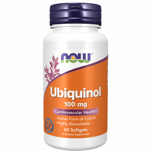 NOW Ubiquinol 100mg 60 softgels