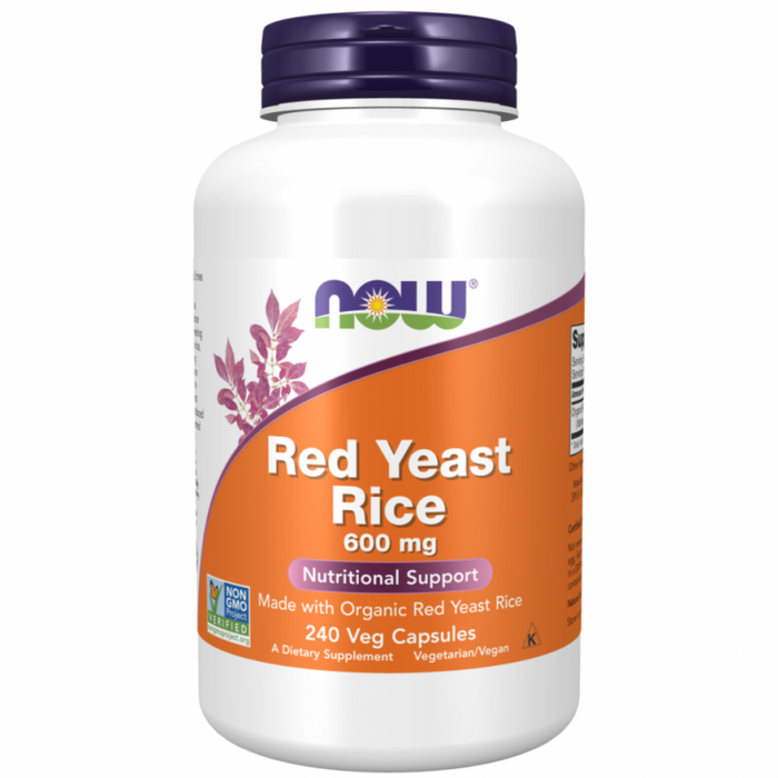 NOW Red Yeast Rice 600mg 120vcaps