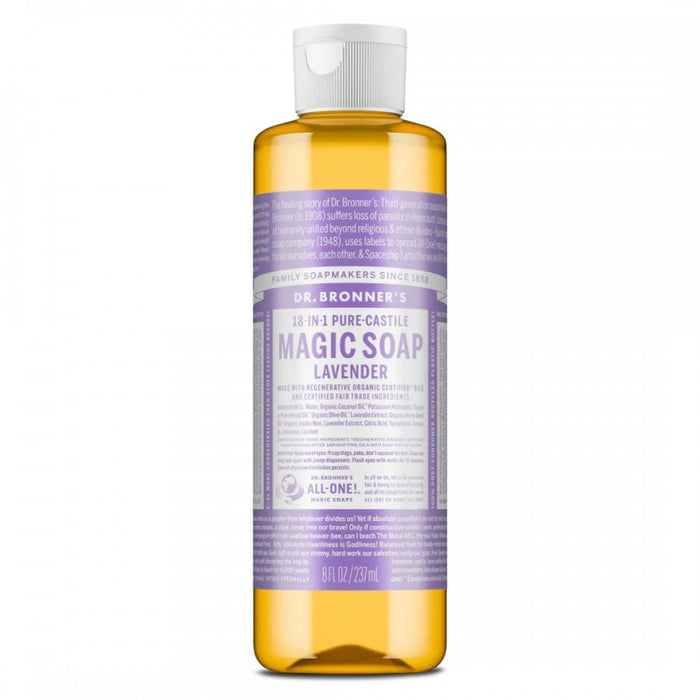 Dr. Bronner's Pure-Castile Magic Soap, Lavender 237ml
