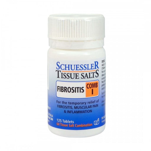 Schuessler Tissue Salts Comb I - FIBROSITIS - 125tabs