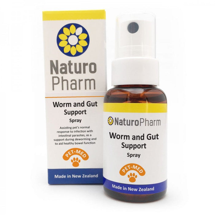 Naturo Pharm PET-MED Worm and Gut Support Spray