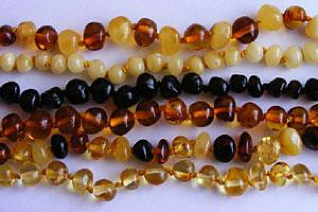 Baa Baa Beads Amber Baby Necklace - 32 & 36cm