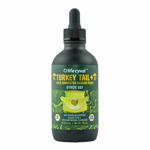 Life Cykel Turkey Tail Mushroom Liquid Extract 120ml - The Health Shop