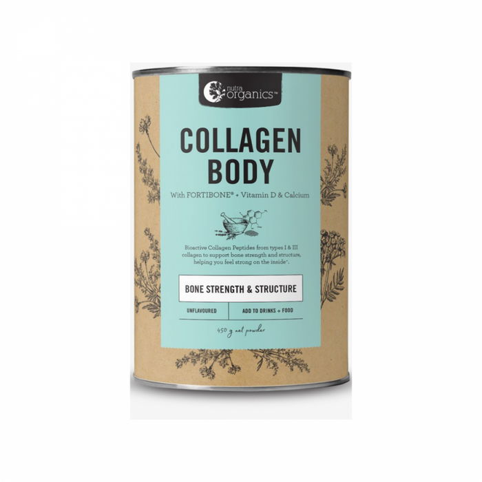 Nutra Organics Collagen Body, Unflavoured 450g - The Health Shop