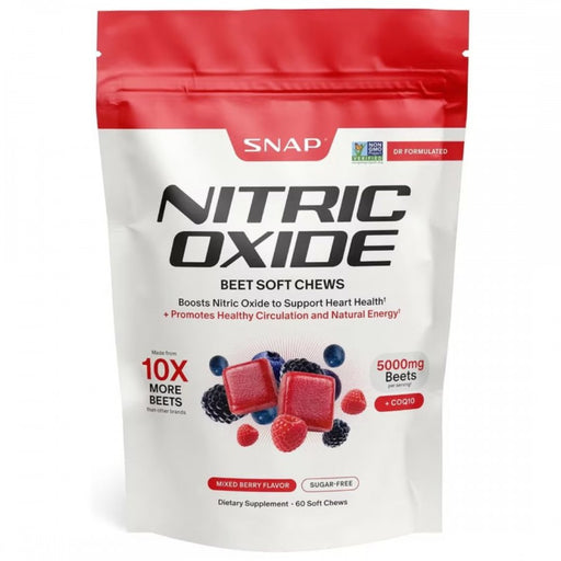 SNAP Nitric Oxide Beet Soft Chews 60 soft chews