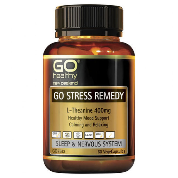 GO Healthy Stress Remedy 60vcaps - The Health Shop