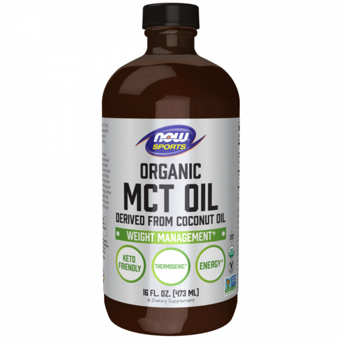 NOW Sports Organic MCT Oil 473ml