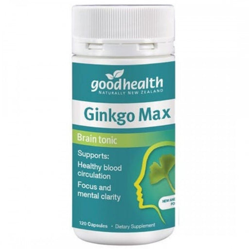 Goodhealth Ginkgo Max 120tabs - The Health Shop