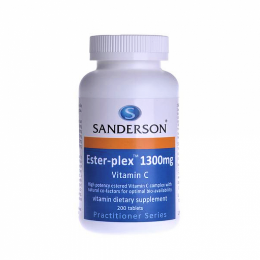 Sanderson Ester-Plex 1300mg Vitamin C 200tabs - The Health Shop