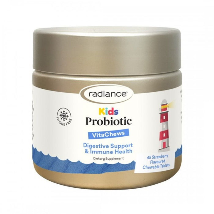 Radiance Kids Probiotic VitaChews 45 strawberry flavour Natural Health > Supplements > Probiotics