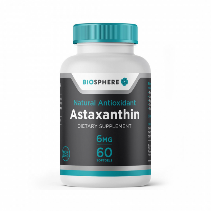 Biosphere Astaxanthin 6mg 60 softgels