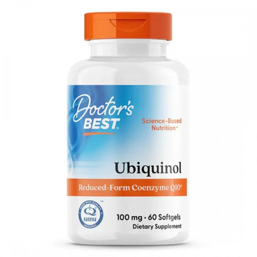 Doctor's Best Ubiquinol with Kaneka 100mg 60softgels Natural Health > Antioxidants