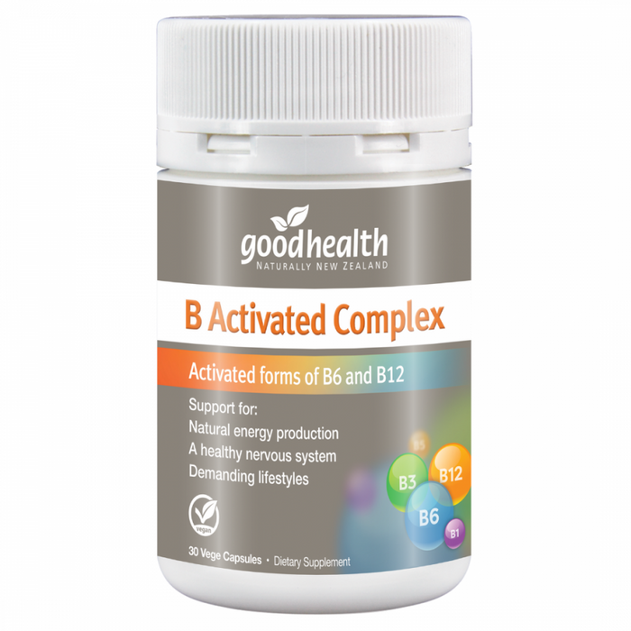 Goodhealth B Activated Complex 30caps