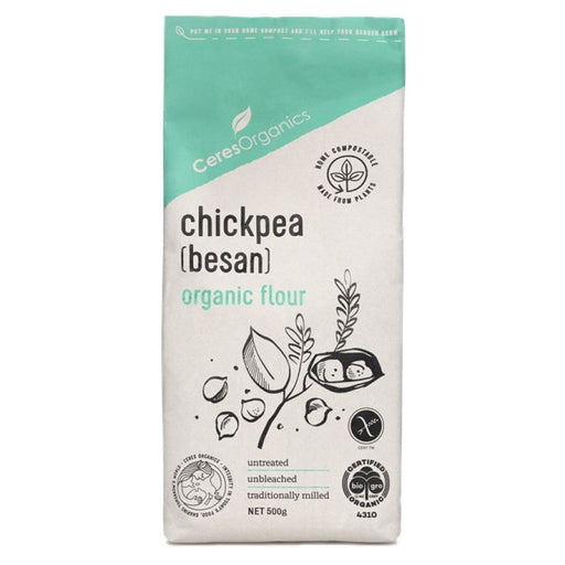 Ceres Organics Chickpea Organic Flour 500g - The Health Shop