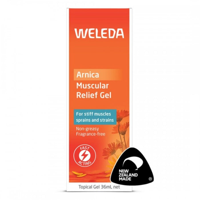 Weleda Muscular Relief Gel 36ml Natural Health > Healing Creams, Balms & Sprays > Muscle Rubs