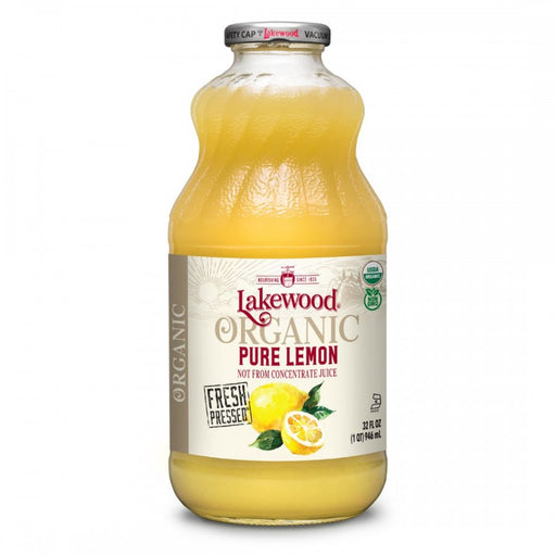 Lakewood Organic Pure Lemon Juice 946ml