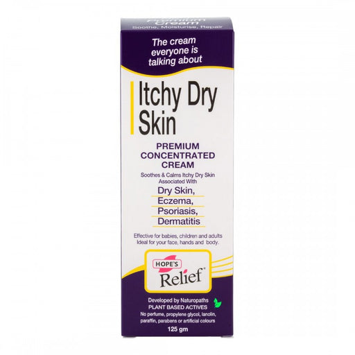 Hope's Relief Itchy Dry Skin Cream 125g - The Health Shop