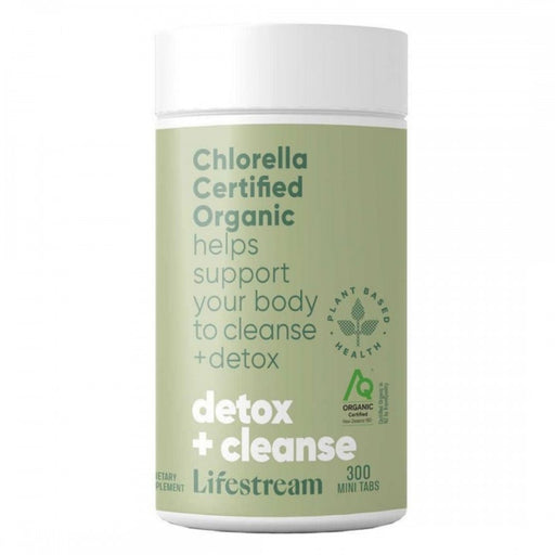 Lifestream Chlorella Certified Organic 300 mini tabs