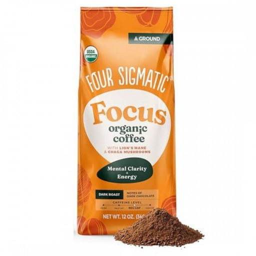 Four Sigmatic Focus Organic Ground Coffee with Mushrooms 283g