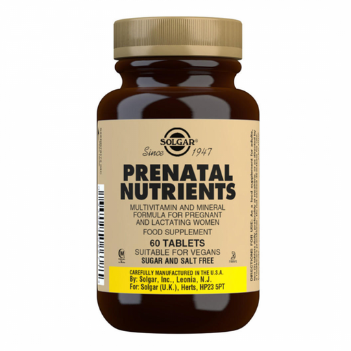 Solgar Prenatal Nutrients 60tabs - The Health Shop