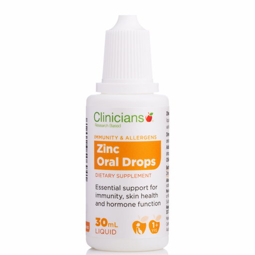 Clinicians Zinc Oral Drops 30ml - The Health Shop