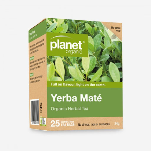 Planet Organic Yerba Maté Tea 25 bags