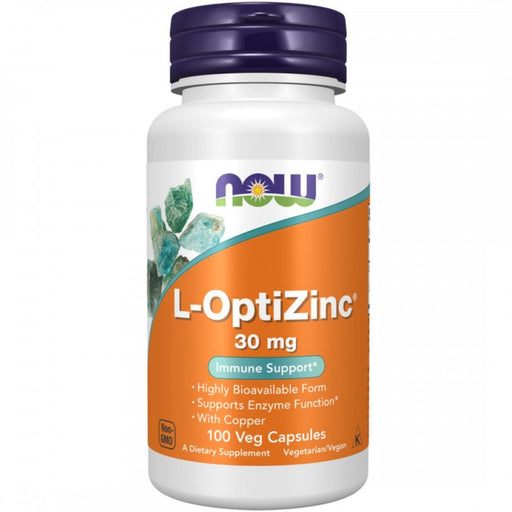 NOW L-OptiZinc 30mg 100vcaps
