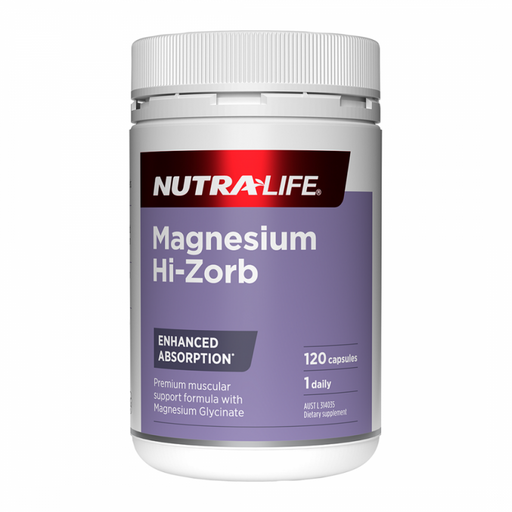 Nutra-Life Magnesium Hi-Zorb 120caps - The Health Shop