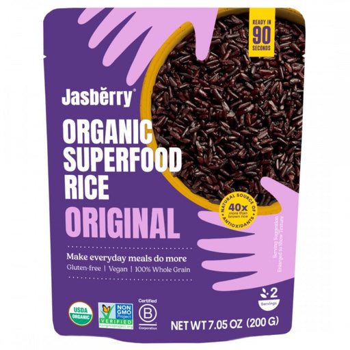 Jasberry Organic Ready-to-Eat Superfood Rice 200g