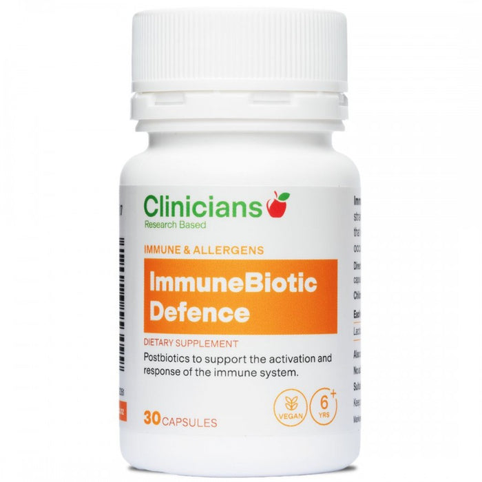 Clinicians ImmuneBiotic Defence 30vcaps