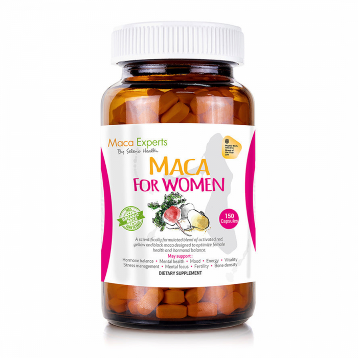 Seleno Health Maca for Women 150 capsules