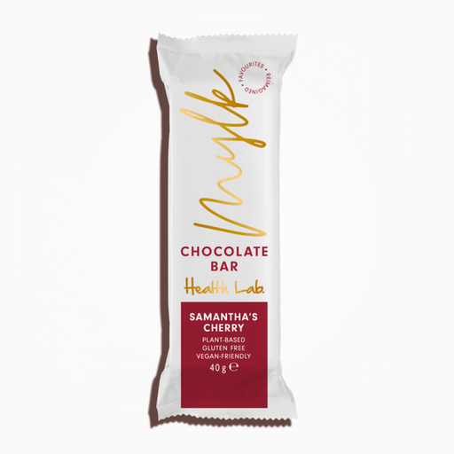 Health Lab. Mylk Chocolate Bar, Samantha's Cherry 40g - The Health Shop