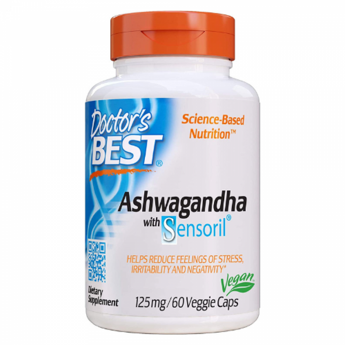 Doctor's Best Ashwagandha 125mg 60vcaps