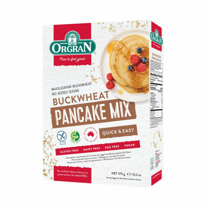 Orgran Pancake Mix, Buckwheat 375g