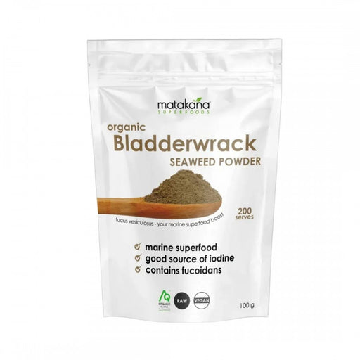 Matakana Superfoods Organic Bladderwrack Seaweed Powder 100g