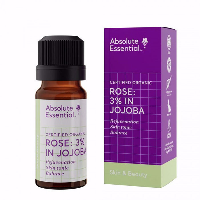 Absolute Essential Rose: 3% in Jojoba (Organic) 10ml